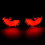 Universal Car LED Devil Eyes Light Demon Eyes Headlight Motorcycle Mini Turn Signal Flas detail view