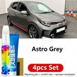 Car Paint Repair Pen For 2004-2025 KIA PICANTO Paint Scratch Repair Accessories 4PCS Whi detail view