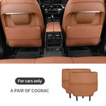 Car Anti-kick Pad Interior Pu Leather Auto Seat Back Protector Pads Anti Scratch Back Seat Organizer Car Accessories