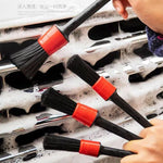 Detailing Brush Set Car Brushes Car Detailing Brush For Car Cleaning Detailing Brush D close-up view