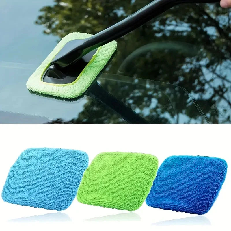 Car Window Cleaner Brush Kit Windshield Cleaning Wash Tool Set Inside Interior Auto Glas detail view
