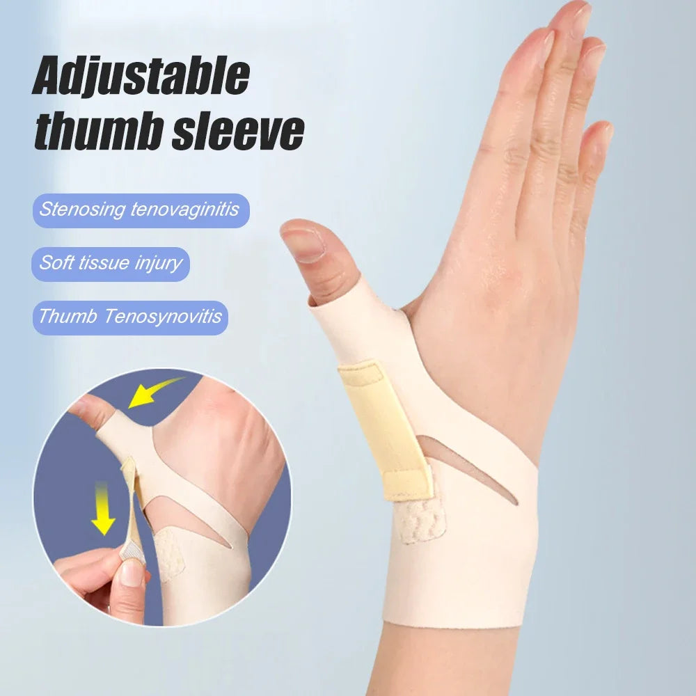 1Pcs Thumb Brace & Wrist Stabilizer Right Left Hand Women & Men, Spica Splint, CMC Thumb detail view