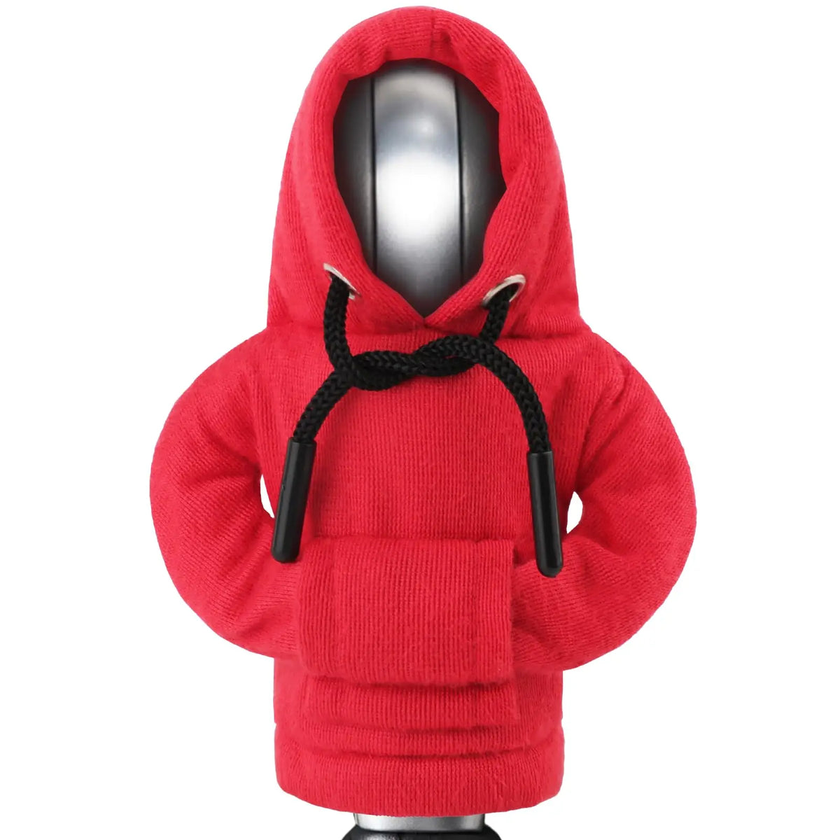 Car Gear Lever Cover Lever Small Hoodie Hoodie Creative Shift Lever Hoodie Gear Lever close-up view
