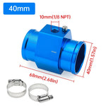Water Temperature Sensor Adapter | Radiator Hose Gauge Adapter for Car Boat detail view