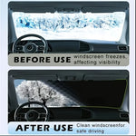 Car Snow Cover Winter Front Windshield | Anti-Freeze Magnetic Half Cover additional angle