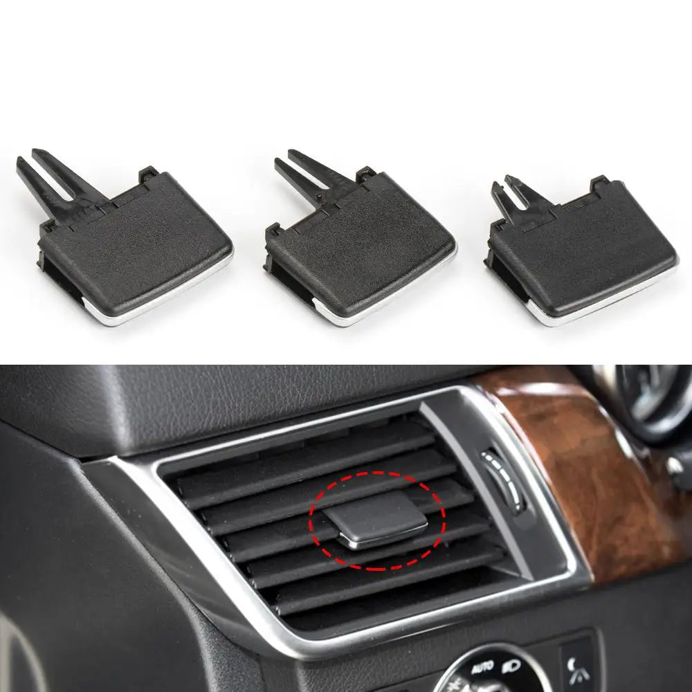 W166 Rear AC Vent Grille Outlet Tab Clip Slider B Pillar Repair Kit For Mercedes Benz W166 M ML GL GLE GLS 2012-2015