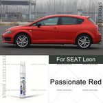 For SEAT Leon Red Silver Blue Gray Yellow White Snow White Car Paint Repair Pen Touch alternate view