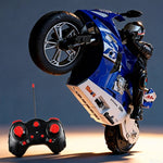 RC Motorcycle 1:10 Electric RC Drift Motorcycle with 4CH Remote Control