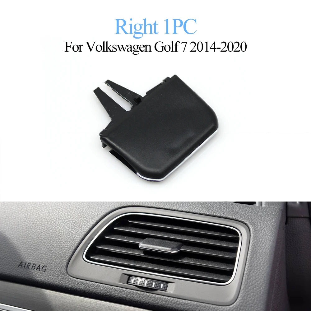 Car Dashboard Front Rear Air Conditioning AC Vent Grille Outlet Tab Clip Slider Repair Kit For VW Volkswagen Golf 7 2014-2020
