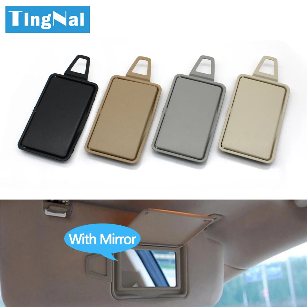 W211 Car Sun Shade Visor Makeup Cosmetic Mirror Cover For Mercedes Benz E Class 2003-2008 E320 E350 E500 E550 2118100310