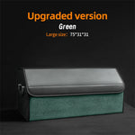 Car Trunk Organizer – Large Capacity Suede Foldable Storage Box (3 Sizes, 10 Colors additional angle