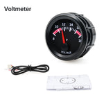 52mm Car Gauge Set | Water Temp Oil Temp Voltmeter Oil Pressure Boost Gauge detail view