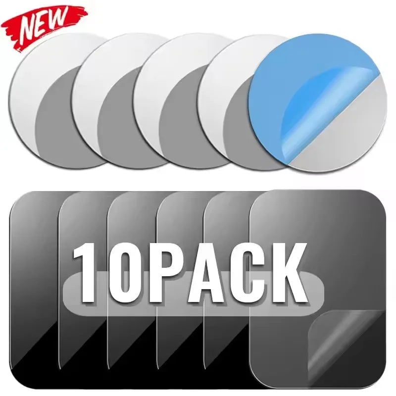 5/10PCS Magnetic Metal Plate Disk Car Phone Holder Stickers Magnetic Patch Sticker for Tablet Mobile