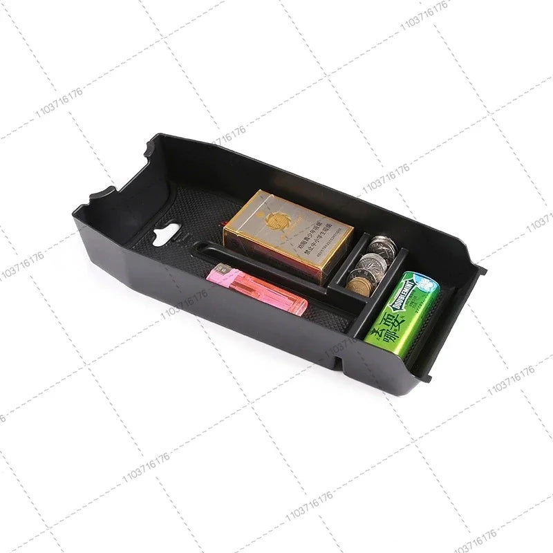 For Mercedes Benz E Class W212 2012-2015 Console Central Armrest Storage Box Multi-fu lifestyle view
