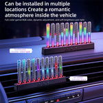 Sound Control Pickup Light Dynamic Gradient RGB Ambient Light Universal Car Air Ven additional angle