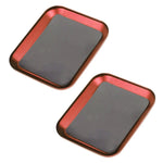 1/2Pcs YSIDO RC Crawler Car Airplane Boat Part Aluminium Alloy Magnetic Screw Tray Storage Plate Repair Tool for Axial SCX10 D90