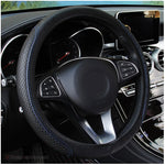 Universal Steering Wheel Cover, Non-Slip Micro Fiber Leather alternate view