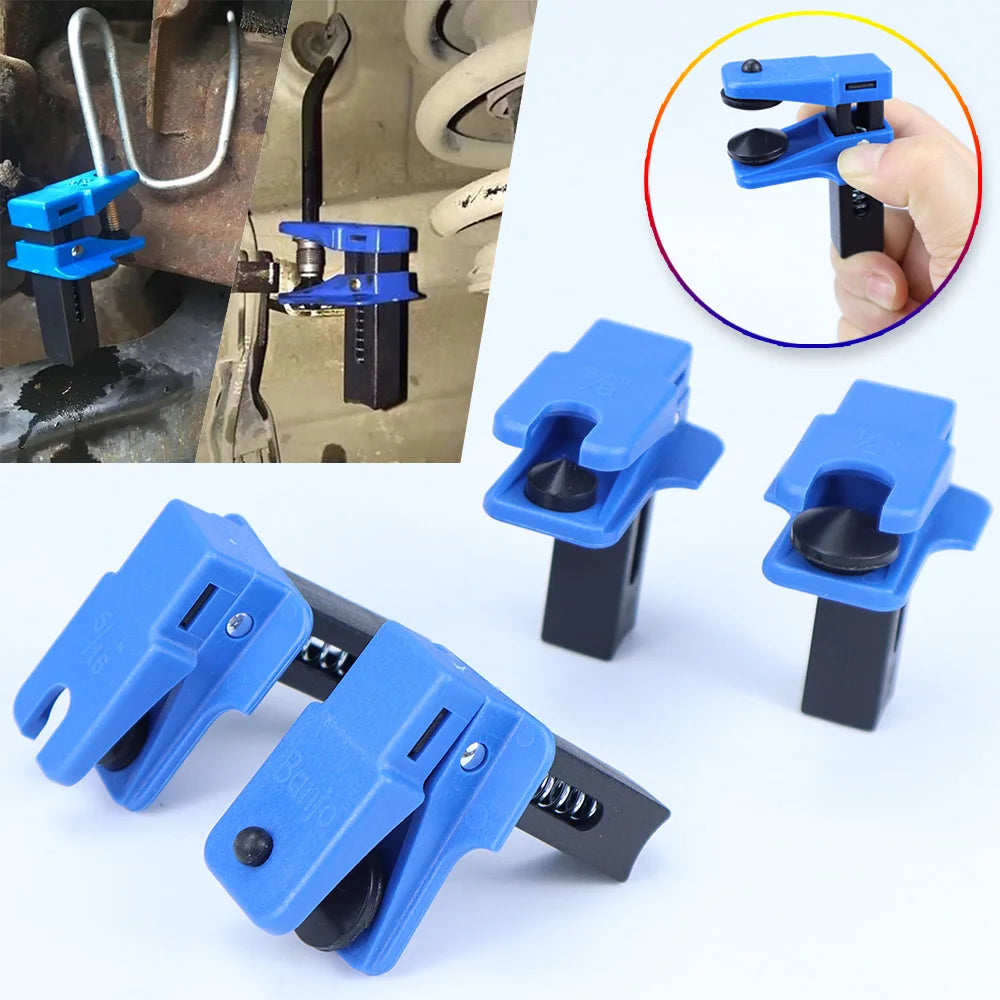 4Pcs Car Brake Oil Pipe Plug Tool Set | Leak Proof Brake Line Stoppers
