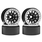 Metal 1.9 Beadlock Wheel Rim Hub for 1/10 RC Crawler D90 close-up view