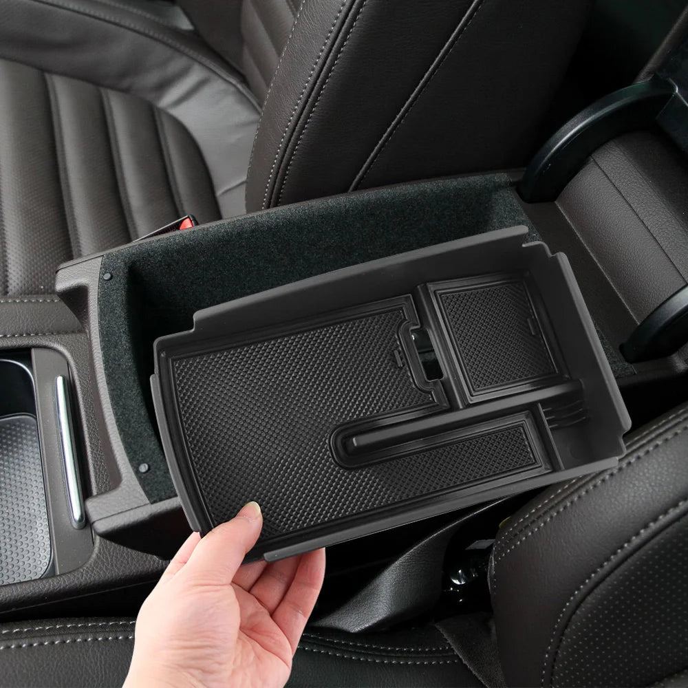 Car Armrest Storage Box Tray for Volkswagen VW CC Passat B6 B7 2006-2015 Glove Holder lifestyle view