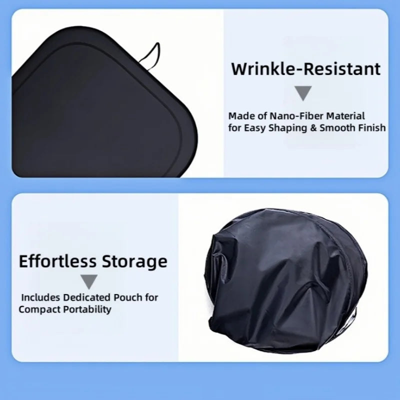 Foldable Car Windshield Sun Shade | UV Protection Interior Window Cover lifestyle view