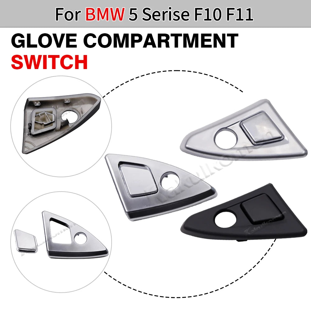New LHD Car Inner Central Armrest Glove Box Switch Catch Button For BMW 5 Series F10 lifestyle view