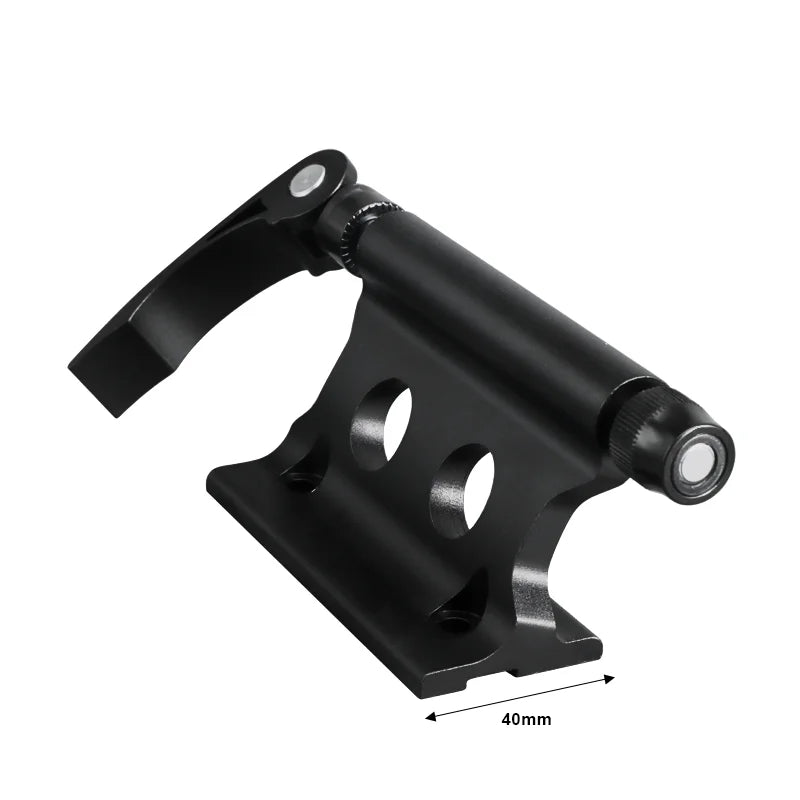 Bicycle Roof Rack Carrier | Front Fork Quick Release Mount for Road Bike and SUV close-up view