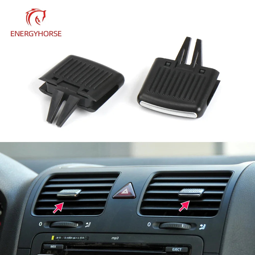 1pc Adjust Clip For Car Front Dash A /C Air Conditioning Vent Outlet For VW Jetta A5 MK5 Golf 5 GTI R32 Rabbit 2006-2011