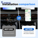 For Dacia Sandero 3/Sandero Stepway III/Dacia Jogger 2021 2022 2023 2024 2025 Gravity Magnetic Phone Holder Bracket GPS Stand