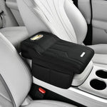 〔Vic〕Car Armrest Cushion with Tissue Box & Storage Pocket - Memory Foam Arm Rest Pad lifestyle view