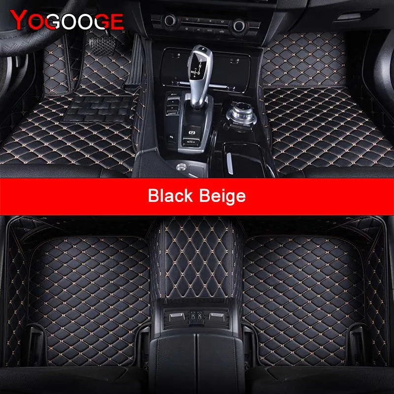 YOGOOGE Custom Car Floor Mats For BMW 3GT Gran Turismo F34 2012-2023 Auto Carpets Foot Coche Accessorie