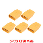 XT90 Male Female Bullet Connectors Copper Wire Plugs for RC Lipo Battery alternate view