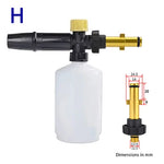Snow Foam Lance Cannon | Compatible with Karcher Daewoo Makita Huter High Pressure Was close-up view