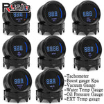 52mm Car Gauge Set | Digital Turbo Boost Water Temp Oil Pressure Voltmeter