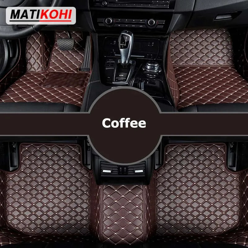 MATIKOHI Custom Car Floor Mats For Citroen C5 2th 3th Auto Carpets Foot Coche Accessorie