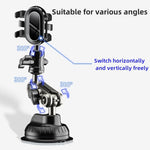 Car Phone Mount Video Recording | Universal Magic Arm Suction Holder for Windshield Vl close-up view