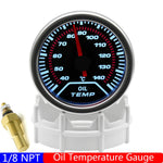 2" 52mm Car Turbo Boost Gauge Set | 12V Smoked Lens Gauges for Gasoline Cars lifestyle view