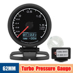 Auto Turbo Boost Controller Kit | 1~1.5 KPA LCD Digital Display Gauge for Gasoline Cars 12V