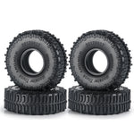 AXSPEED 4PCS 1.0" Rubber Tyres Mud Terrain Wheel Tires 50/54/58/62/64/65mm for 1/18 1 lifestyle view