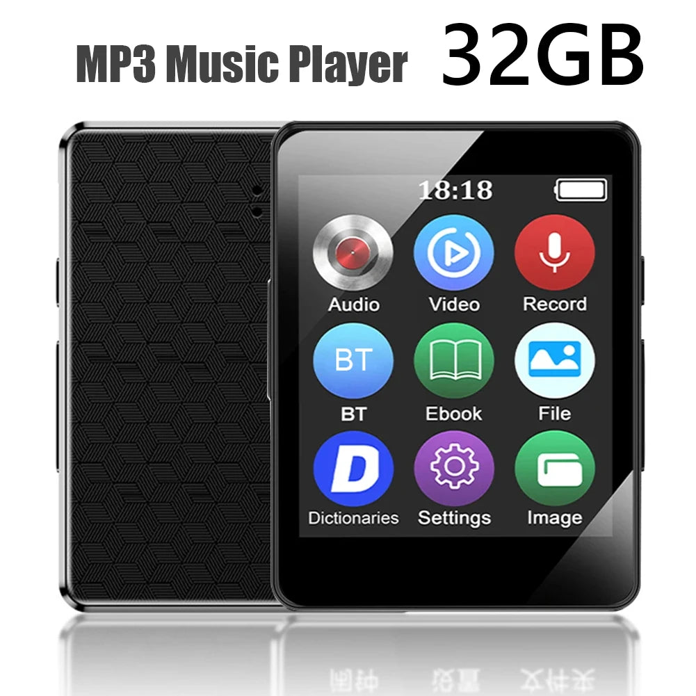 8/16/32/64GB Mini MP4 Player Bluetooth 5.0 HiFi MP3 Walkman with Recording | Portable lifestyle view
