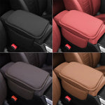 Car Arm Rest Box Expander Cushion Thicken Luxury Center Console Storage Bag Protect Cover Memory Foam Armrest Pad Accessories