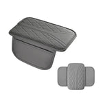 New Car Armrest Pad With Storage Bag PU Leather Car Elbow Pad Car Center Console Armrest Box Cushion Auto Armrests Storage Pad