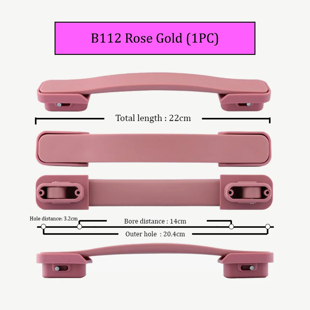 One Piece, B112 Luggage Accessory Handle, Universal Telescopic Handle for Luggage, Rep close-up view