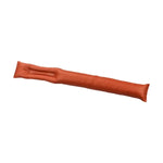 Car Seat Gap Filler Soft Leather Plug Spacer close-up view