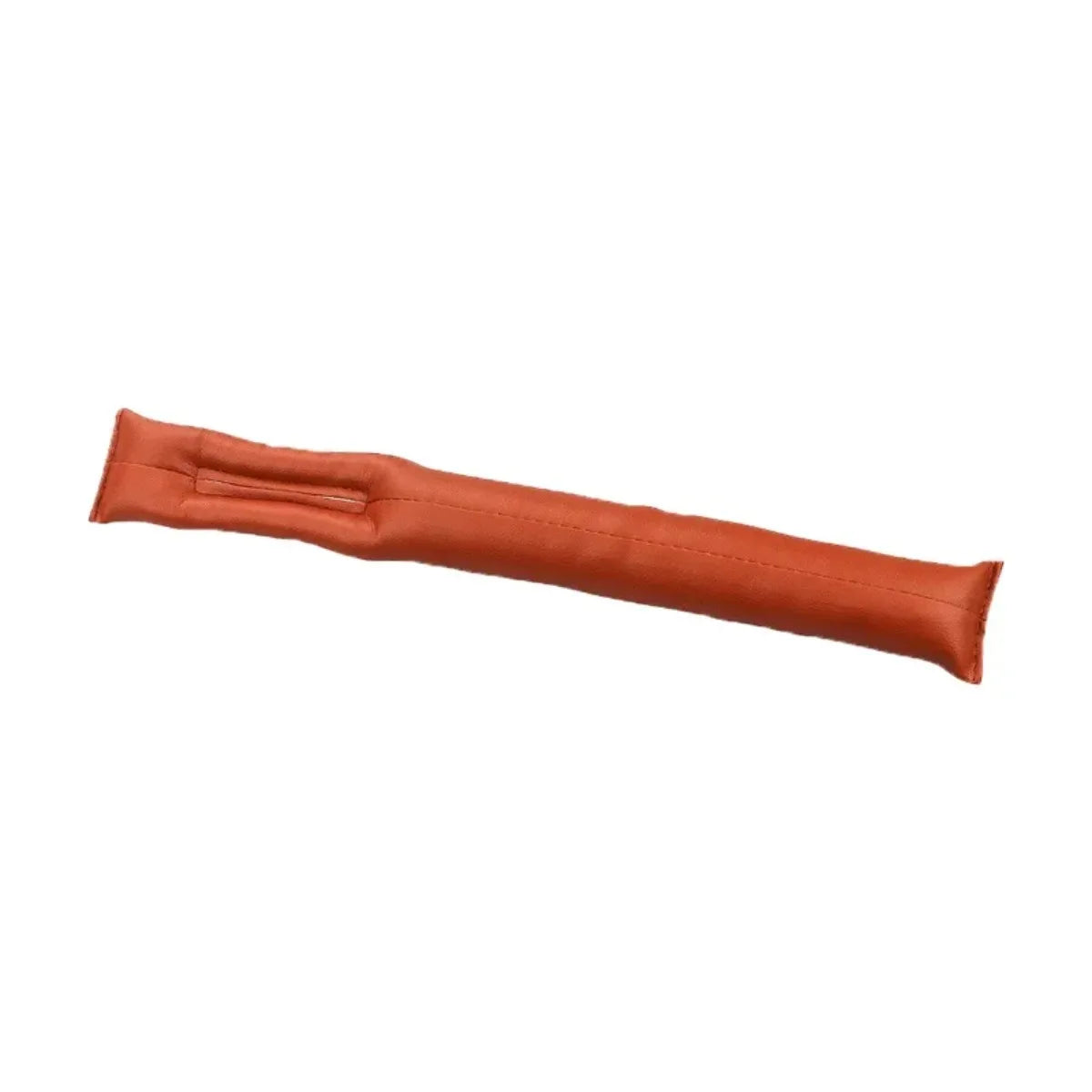 Car Seat Gap Filler Soft Leather Plug Spacer close-up view