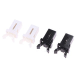 10pcs Trash Can Plastic Lock Self-Locking Switch Replacement Catch Compatible Touch Lid Bin Latch Bl