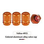 4PCS Car Wheel Tire Valve Stem Caps | Aluminum Alloy Dust Caps for Peugeot Models additional angle