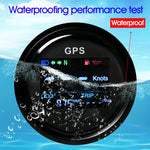 Digital Mini 52mm GPS Speedometer Gauge | GPS Antenna Speed Sensor for Motorcycle Boa lifestyle view
