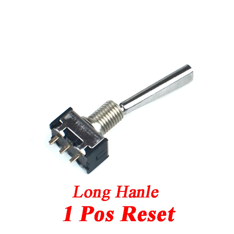 1 Piece Toggle Switch For FrSky X9E X9D QX7 Futaba T6J T8J T8FG 14SG 10C 12FG 16SZ Rad close-up view
