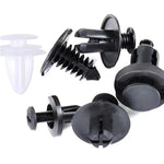 100pcs Auto Car Door Trim Panel Retainer Clips Fender Push Rivet Bumper Fastener Clips for Vehicle Body Panel Repair